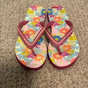Coach Flip Flops